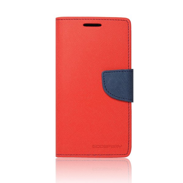 Pouzdro knížka Samsung Galaxy J3 2016 červená / modrá