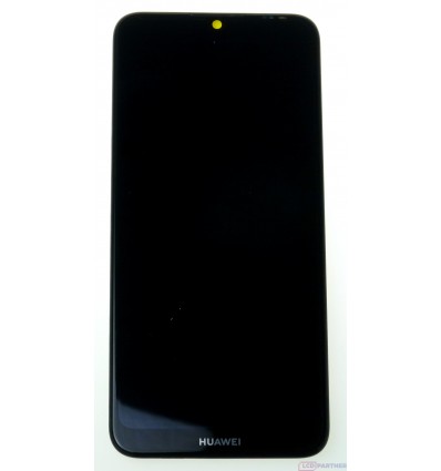 Huawei Y6 2019 (MRD-LX1F) LCD + dotyková deska + rámeček + malé části černé - originál