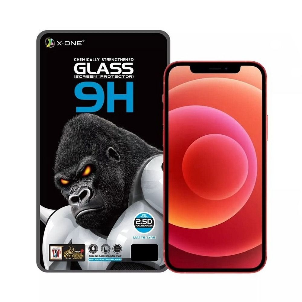 X-ONE Full Cover Extra Strong Matte - pro iPhone 11 tvrzené sklo 9H