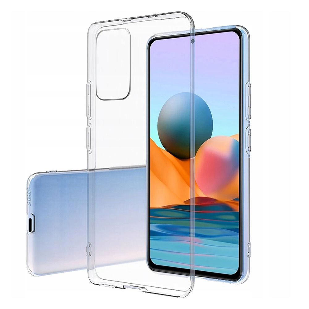 Zadní pouzdro Ultra Slim 0,5 mm pro - Xiaomi Redmi NOTE 10 5G / Poco M3 Pro / Poco M3 Pro 5G průhledné