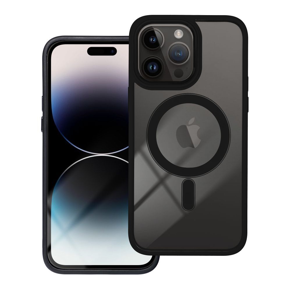 Pouzdro Color Edge Mag Cover kompatibilní s MagSafe pro IPHONE 15 PRO MAX černé