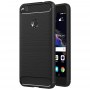 Pouzdro  CARBON pro HUAWEI P8 LITE 2017 / P9 LITE 2017 černé
