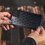 Pouzdro  CARBON pro IPHONE XS Max ( 6,5" ) černé