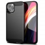 Pouzdro  CARBON pro IPHONE 11 PRO MAX 2019 (6,5" ) černé