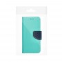 Pouzdro Fancy Book pro SAMSUNG Galaxy J3 2017 mint/navy