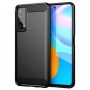 Pouzdro  CARBON pro HUAWEI P Smart 2021 černé