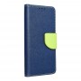   pouzdro Book pro SAMSUNG A13 4G navy / lime