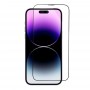 Tvrzené sklo 5D Full Glue pro iPhone Xr / 11 černé + aplikátor