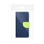 Kabura Fancy Book do XIAOMI Redmi NOTE 12 PRO 5G granatowy / limonka