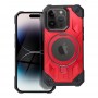 Pouzdro Armor Mag Cover kompatibilní s MagSafe pro IPHONE 11 PRO MAX červené