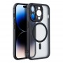 Pouzdro Full Matte Mag Cover kompatibilní s MagSafe pro IPHONE 15 černé