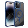 Pouzdro Color Edge Mag Cover kompatibilní s MagSafe pro IPHONE 15 PRO tmavě modré