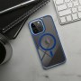 Pouzdro Color Edge Mag Cover kompatibilní s MagSafe pro IPHONE 15 PRO tmavě modré