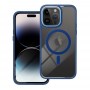 Pouzdro Color Edge Mag Cover kompatibilní s MagSafe pro IPHONE 15 PRO MAX tmavě modré
