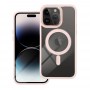 Pouzdro Color Edge Mag Cover kompatibilní s MagSafe pro IPHONE 15 PRO růžové
