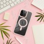 Pouzdro Color Edge Mag Cover kompatibilní s MagSafe pro IPHONE 15 PRO růžové