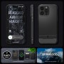 SPIGEN Rugged Armor MAG kompatibilní s MAGSAFE pro IPHONE 15 PRO matně černá