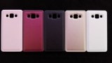 Silikonové pouzdro Samsung A5 2017 motiv kůže zlaté
